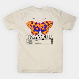 Retro Tranquil Living Mental Health Reminder T-Shirt